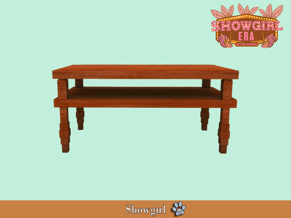 Sims 4 — Showgirl - Desk by siomisvault — Celebrating The Showgirl Era, I hope you like it! Thank you so much for your