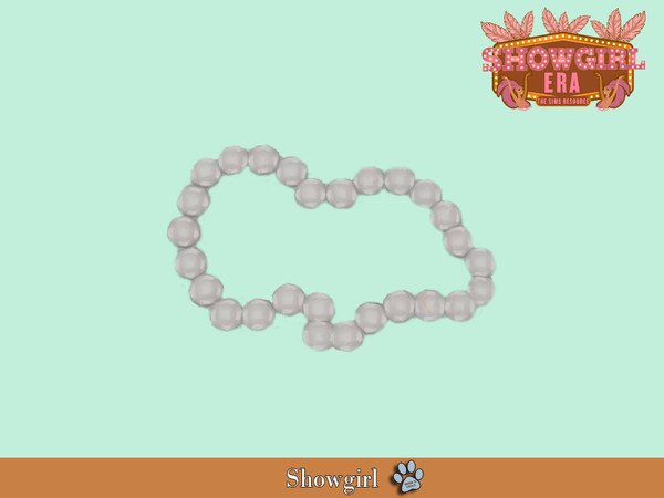 Sims 4 — Showgirl - Pearls by siomisvault — Celebrating The Showgirl Era, I hope you like it! Thank you so much for your