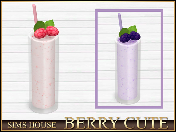 Sims 4 — Sims House SMOOTHIES | BERRY CUTE by Sims_House — BERRY CUTE