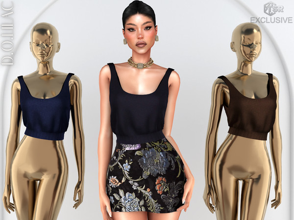 Sims 4 — Cashmere Wool Top DO0975 by DOLilac — Custom thumbnail