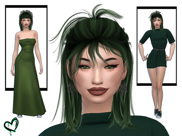 Sims 4 — Roxy Milton by GoldieG17 — Female (Punk)