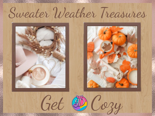 Sims 4 — Patreon - Sweater Weather Treasures - Cozy Autumn Canvases by Draven298 — Add a layer of warmth, comfort, and