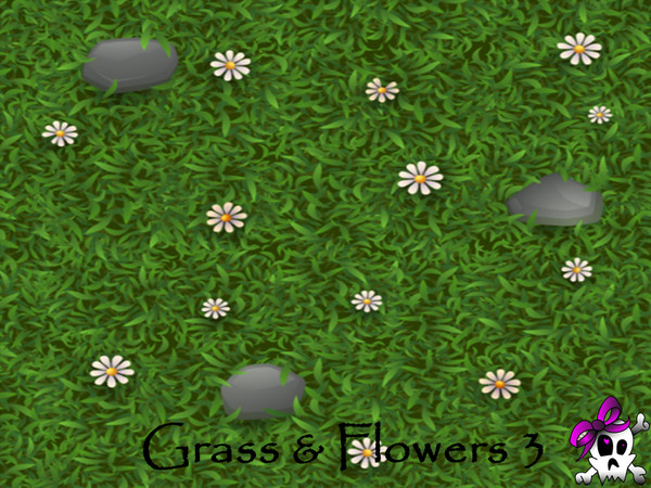 Sims 4 — Kerre_Grass&Flowers3.package by Kerre2215 — A new Grass Terrain with matching Flowers