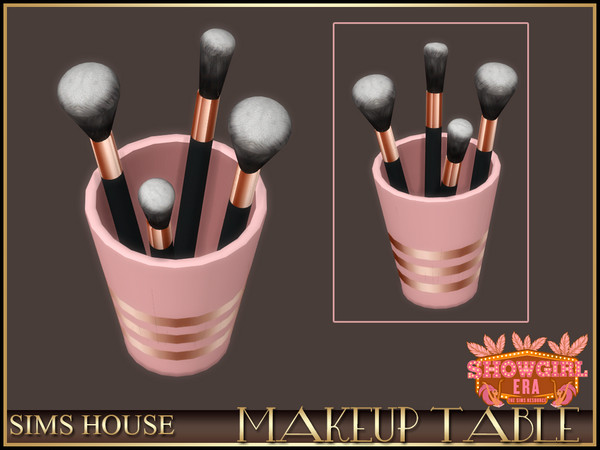 Sims 4 — Sims House MAKEUP BRUSHES | MAKEUP TABLE by Sims_House — MAKEUP TABLE