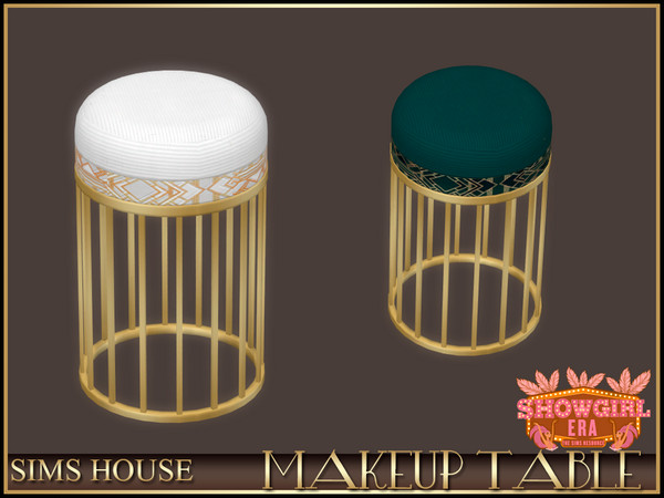 Sims 4 — Sims House OTTOMAN | MAKEUP TABLE by Sims_House — MAKEUP TABLE