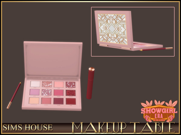 Sims 4 — Sims House COSMETICS | MAKEUP TABLE by Sims_House — MAKEUP TABLE