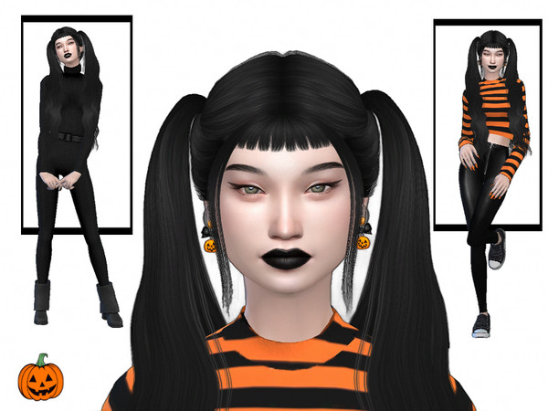 Sims 4 — Kuro Takeda by GoldieG17 — Female