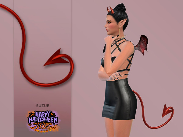 Sims 4 — Chaos Tail by Suzue — New Mesh (Suzue)