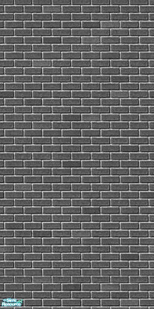 Sims 2 — Maxis Brick Wall Gray by simmyfan2852 — Part of the Maxis Brick Wall Recolor Set
