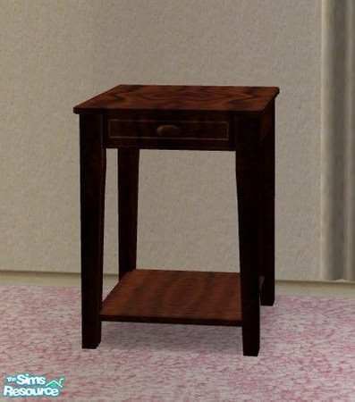 Sims 2 — Faerytale Kid\'s Room - Nightstand by Riverwillows — Cute kid\'s room based on classic faerytale themes. Meshes