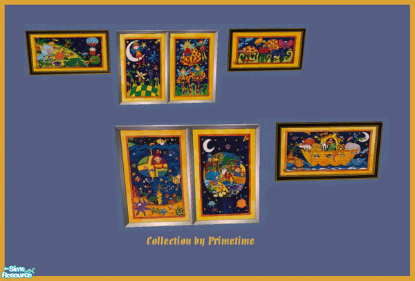 Sims 2 — Primetime's Children's Discovery by Primetime024 — This is a collection of 7 prints for your Sim children.