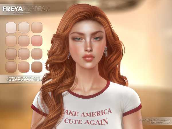 Sims 4 — leLAPEAU - Freya Skin by VentaStudio — Freya Skin