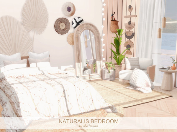 Sims 4 — Naturalis Bedroom by BlusterSims — Size: 6x5
