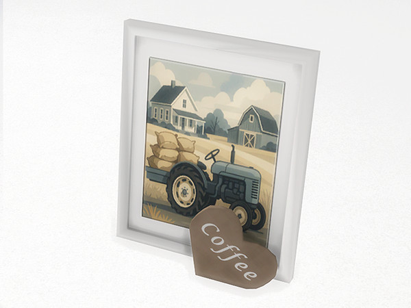 Sims 4 — Cup of Comfort Coffee Set - Picture by SaeraMaples — A modern-farmhouse styled coffee set.