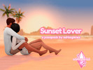 Sims 4 — Sunset Lover Posepack by ashlegacies — - Posepack