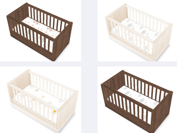 Sims 4 —  by ostafijchukzhenya — Create a cozy, heartwarming nursery for your little Sim! This set includes everything to