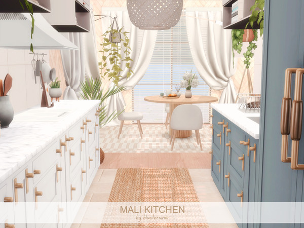 Sims 4 — Mali Kitchen by BlusterSims — Size: 5x8