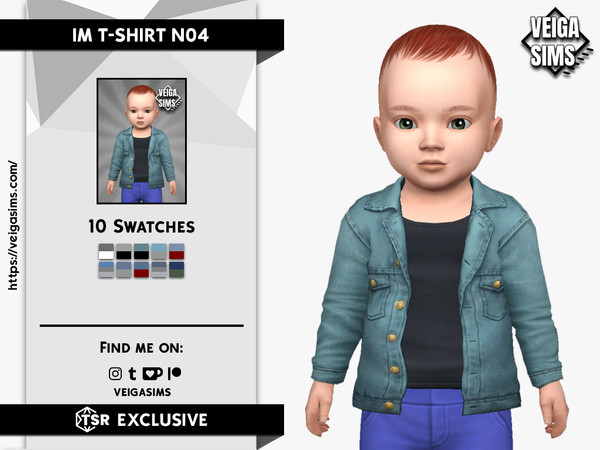 Sims 4 — IM JACKET N01 by David_Mtv2 — For infant only.