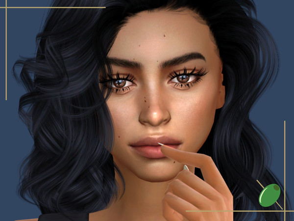 Sims 4 — Sultry Lashes Rings Contradict by Pitted0live — Long 3D Lashes, wispy and provocative Custom catalog image