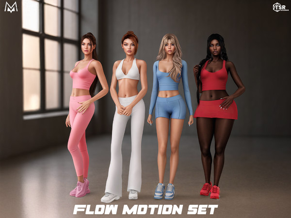 Sims 4 — MERMALADE MC633.package by Mermalade — Flow Set
