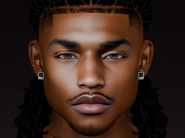 Sims 4 — Daquan Gunter by claikimsim — A realistic male skin to enhance your Sims appearance.