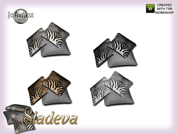 Sims 4 — sladeva bedroom cushions floor by jomsims — sladeva bedroom cushions floor