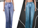 Sims 4 — Jeans by portev — new Mesh 3 colors