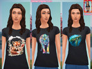 Sims 4 — Animal Graphic Tee's by AshleyRaines122 — Hiii Everyone i hope you enjoy these new T-shirts there are 13