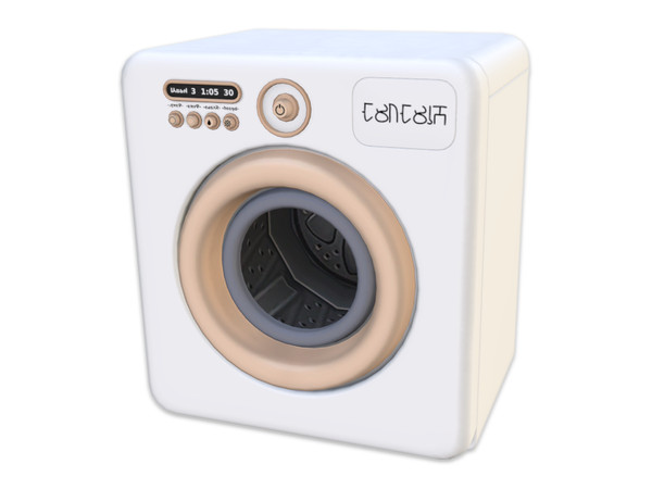 Sims 4 — Comiko Laundry DECORATIVE Washing Machine | Laundry Room by Comiko — Part 4 - Laundry Set is consist of 7 items