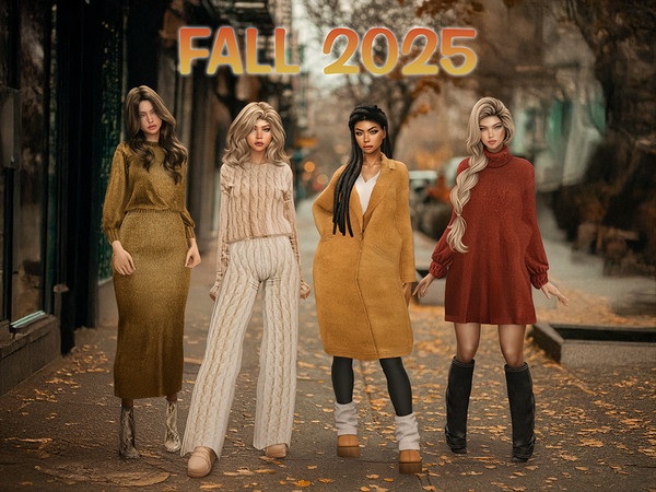 Sims 4 — DAPHS - FALL 2025 - Clothes SET516 - Leather Leggings C1671 - TSR.package by Daph's — Compatible with HQ mod