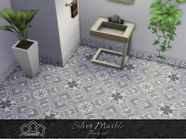 Sims 4 — Silver Marble floor4 by Emerald — Natural marble Stone have an unmatched elegance, quality and durability.(floor