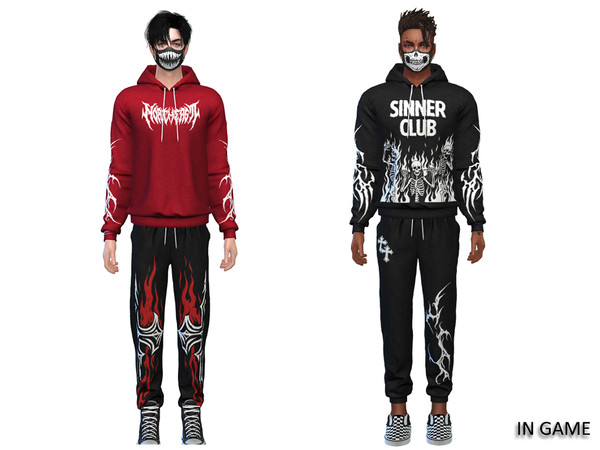 Sims 4 — (Wisteria) Deadnite_FaceMask adult.package by WisteriaSims — Take your Sims street style to the next level this