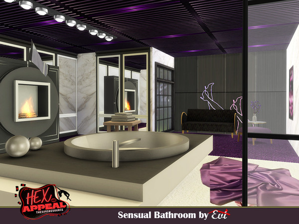 Sims 4 — Sensual bathroom by evi — In today's fast-paced world, taking time for yourself or sharing an intimate moment