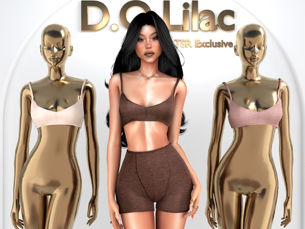 Sims 4 — Whipped Modal Bralette DO2031 by DOLilac — Custom thumbnail