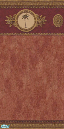Sims 2 — Fancy Palms Wall Set - Wall 8 by filizk — These extravagant wallpapers are for those sims who wouldn\'t settle