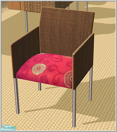 Sims 2 — modern asia dining - B43 Asia Wicker Chair Dark Recol1 by Birgit43 — 