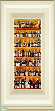 Sims 2 — BottledPanel by The_Unicorn — For the Kitchen or Diner.