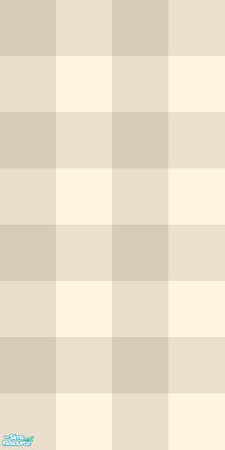 Sims 2 — NK Off White Walls/Floors - Plaid Wall by MoMama — A plaid wall in Off White.