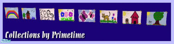 Sims 2 — Primetimes Kid's Paintings 1 by Primetime024 — I wanted a collection of paintings that looked like they were