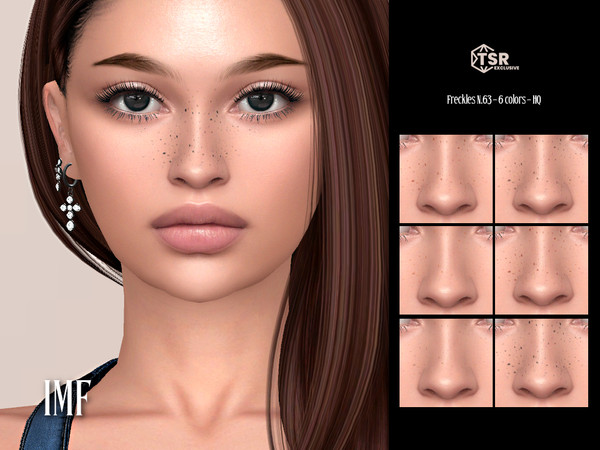 Sims 4 — IMF Freckles N.63 by IzzieMcFire — - Stand alone item with thumbnail