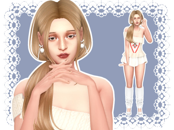 Sims 4 — leah goldberg (TSR only cc) by xvoidsimsx — random name n traits - all outfits including seasonal - bgc - hope