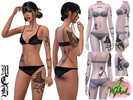 Sims 4 — Wicked Tattoo Set by MaruChanBe2 — Wicked inspired tattoo set for your cuties.