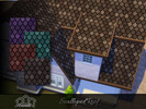 Sims 4 — Scalloped Roof by Emerald — Scalloped roof shingles are a type of decorative, elegant style roofing that