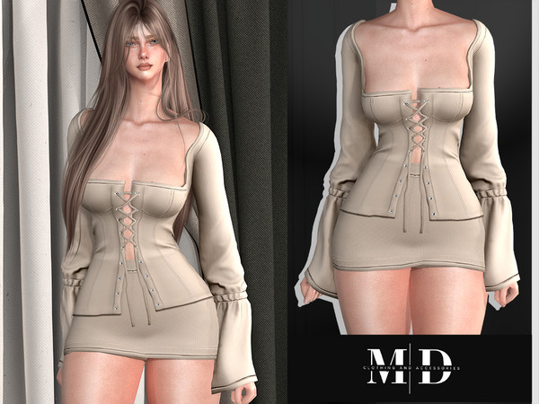 Sims 4 — (MYDARLING20) - ALBA MINI SKIRT .package by Mydarling20 — Outfit Information Age Groups: Teens, Young Adults,