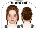 Sims 4 — Princesa Hair (Children) by arethabee — - children