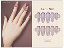 Sims 4 — LMCS Aeris Nail by Lisaminicatsims — -Fingernail category -HQ comatble -31 swatches