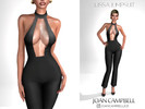 Sims 4 — LISSA JUMPSUIT by Joan_Campbell_Beauty_ — 7 swatches Custom thumbnail Original mesh