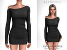 Sims 4 — JULIETH DRESS by Joan_Campbell_Beauty_ — 11 swatches Custom thumbnail Original mesh