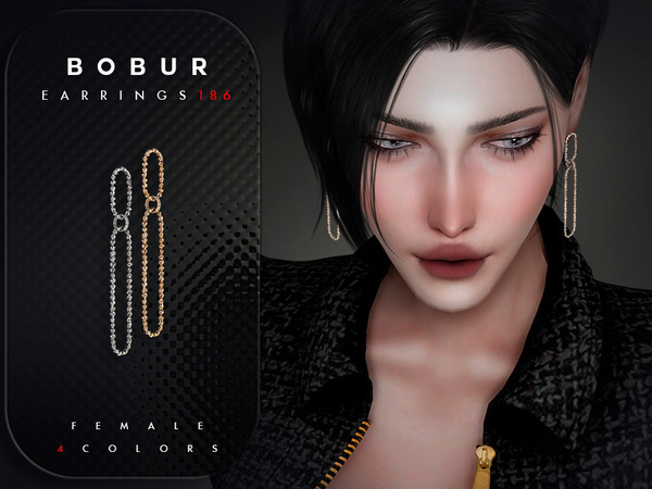 Sims 4 — Bobur Earrings 186 Hat.package by Bobur2 — Please, before writing where I can download this hair, please take a
