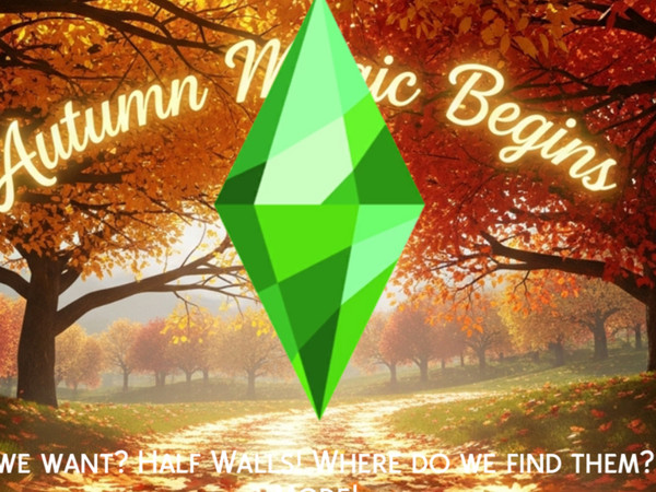 Sims 4 — ModHouseStudio_AutumnMagicBeginsLoadingScreen.package by ModHouse_Studio — 8 Thanksgiving themed Loading Screens